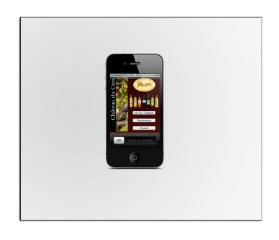 château du Cros Mobile iPhone